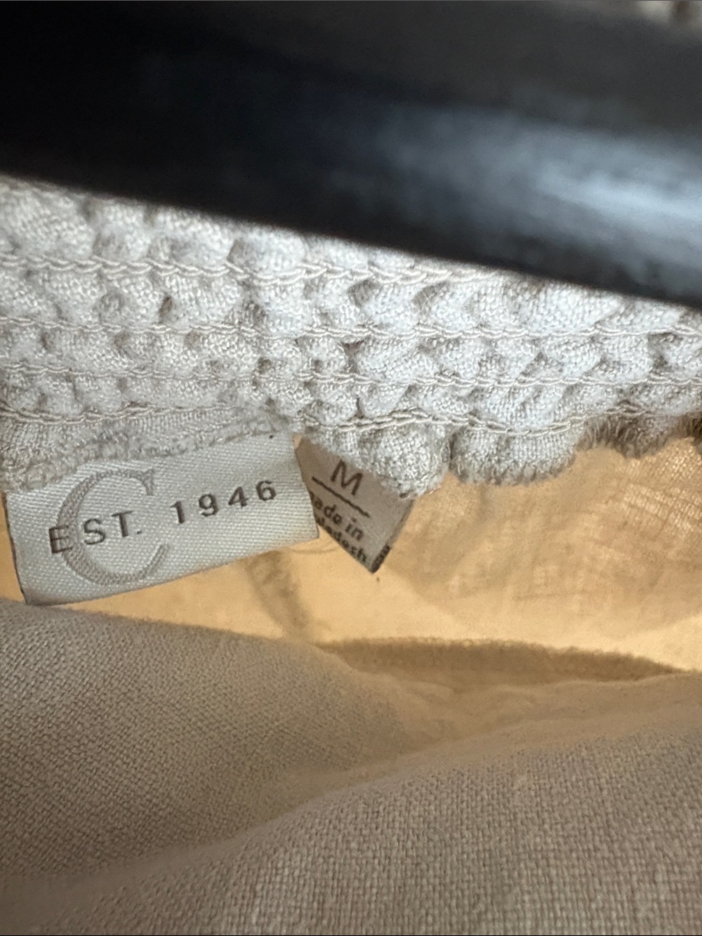 C Cream Wide-Leg Pants - Picture 2 of 3